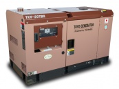 TOYO TKV-20TBS - трёхфазный дизельный генератор 400 В, 12 кВт в шумозащитном кожухе