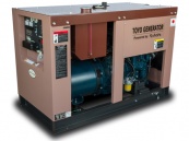TOYO TG-12 SPC - однофазный дизельный генератор 230 В, 8,8 кВт в шумозащитном кожухе