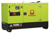 Однофазный дизельный генератор Pramac GSW15P в кожухе (230 В)