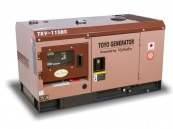 TOYO TKV-11SBS - однофазный дизельный генератор 230 В, 8,4 кВт в шумозащитном кожухе