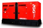 Дизельный генератор в кожухе 660 кВт AGG D880E5 с двигателем Doosan